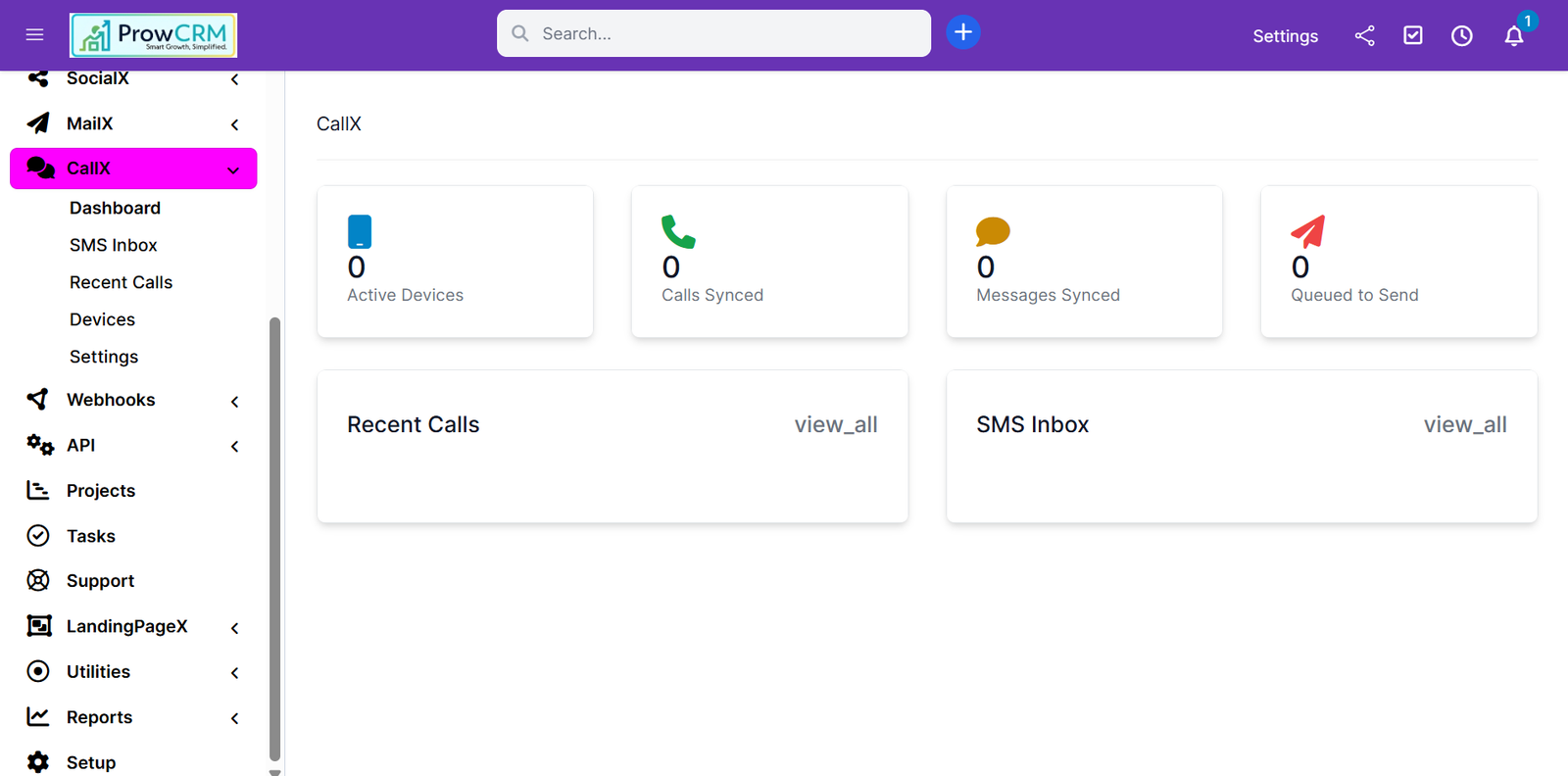 CallX Automatic Sales Call Tracking & Recordings